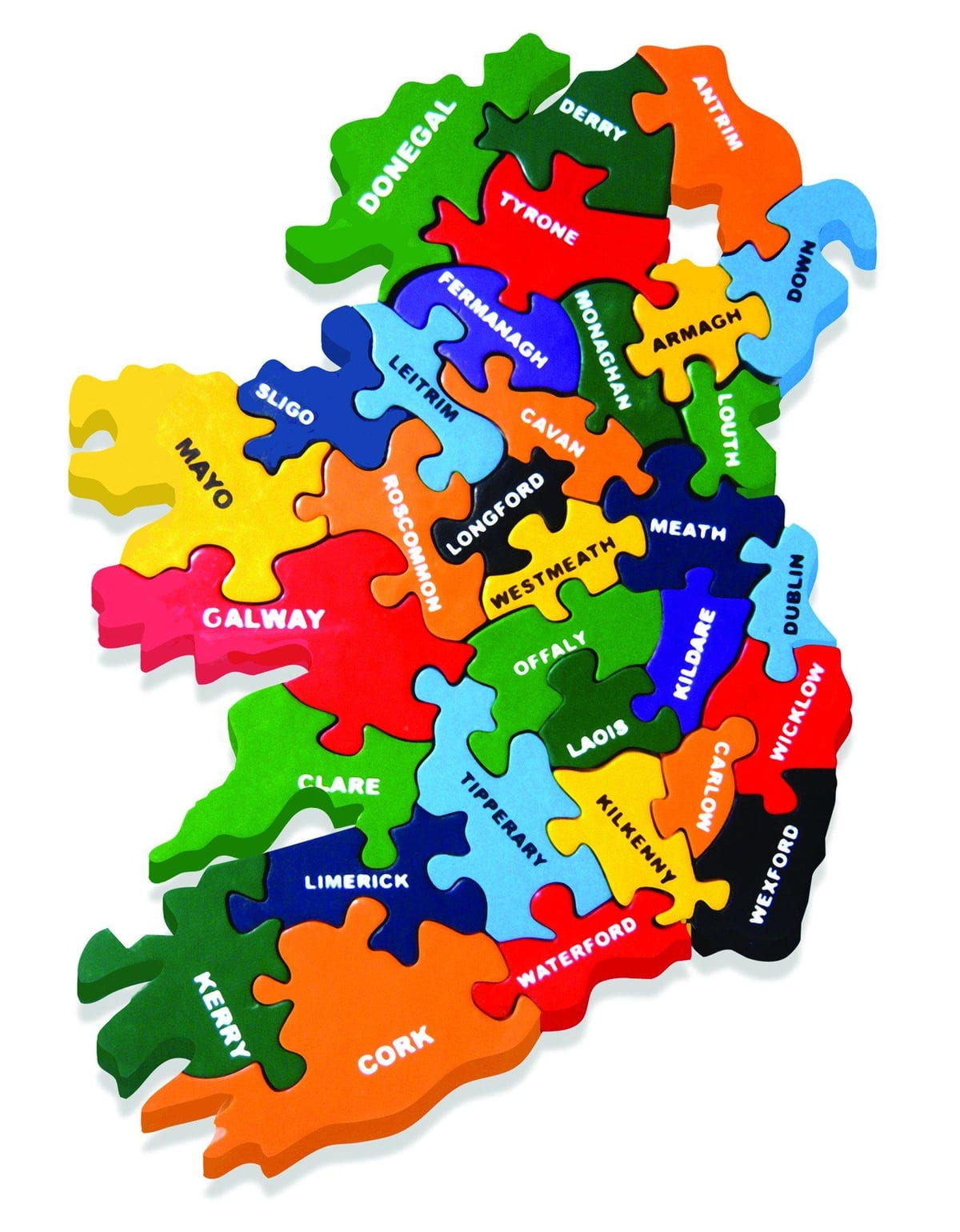 kart İrlandiya puzzle