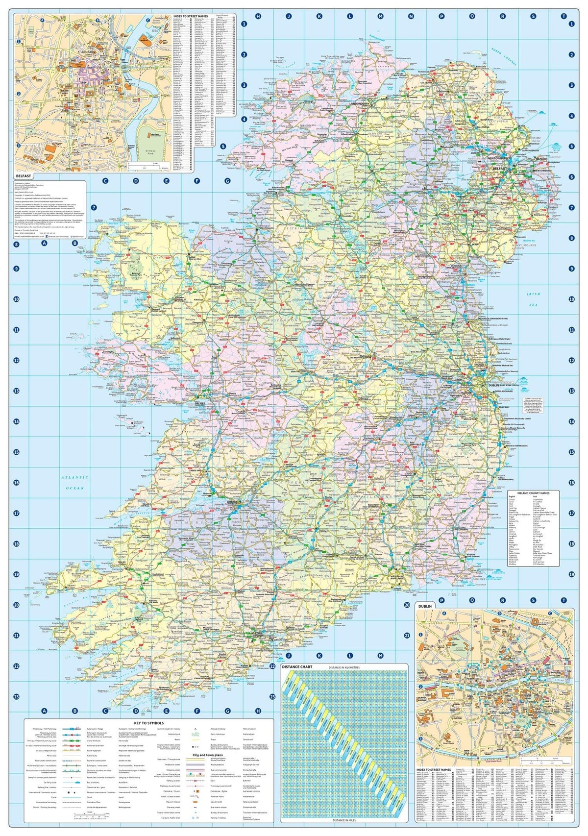 streetmap İrlandiya