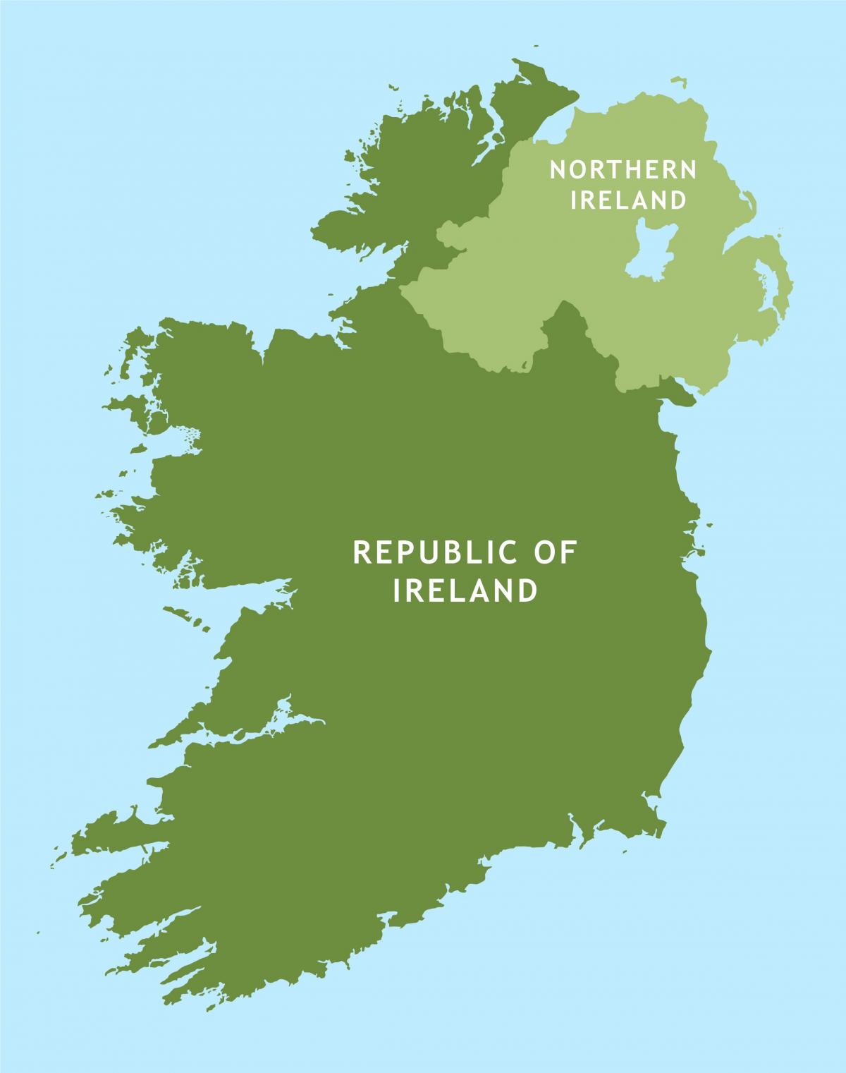 Yol xəritəsi İrlandiya
