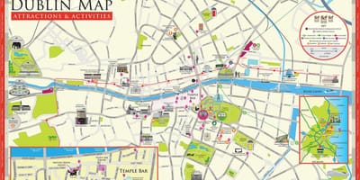 Kart Dublin, İrlandiya yerləri