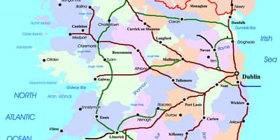 Kart dəmir yolu marşrutları İrlandiya